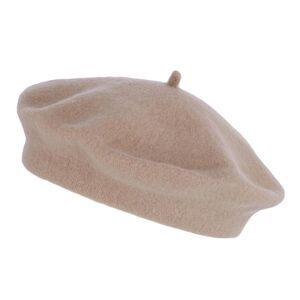 CTM Women's Wool Sustainable Anti-Pill Beret